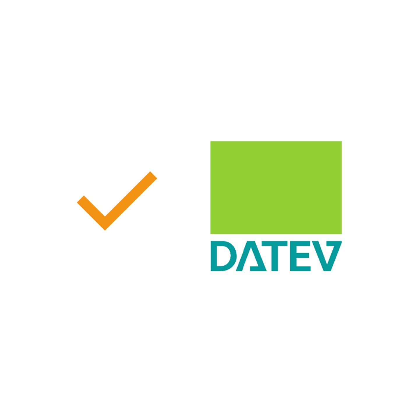 Stilisierte Darstellung der DATEV-Schnittstelle in WISO MeinBüro