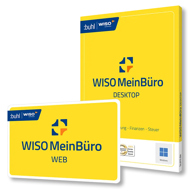 Verpackungsdesign der Version 2018 von WISO MeinBüro